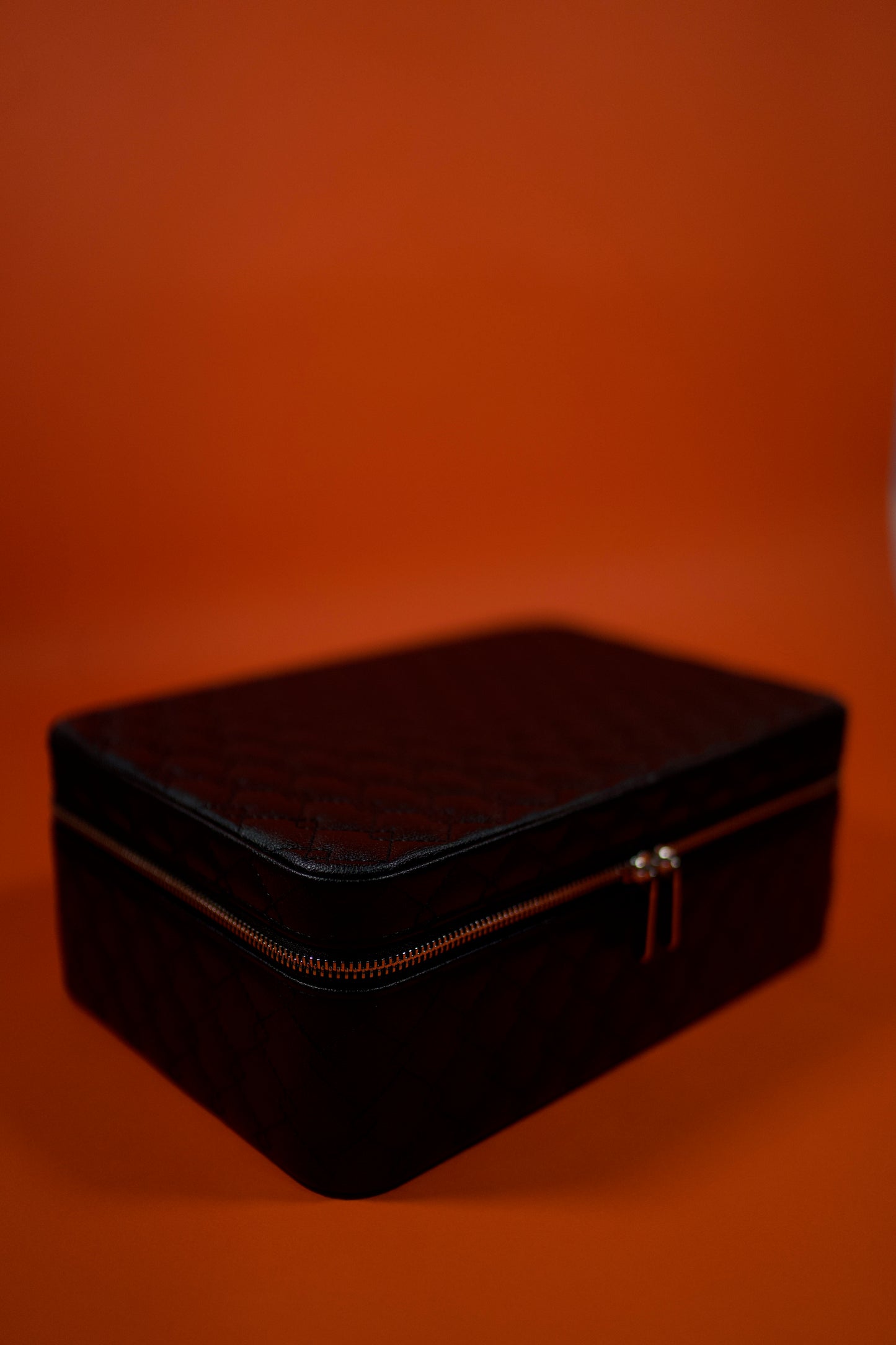 "Elegant Empire Jewelers" Leather Travel Jewelry Box
