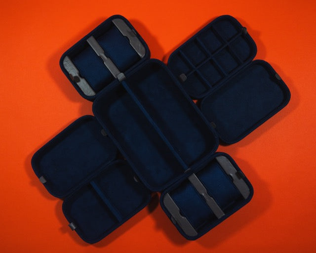 "Elegant Empire Jewelers" Leather Travel Jewelry Box